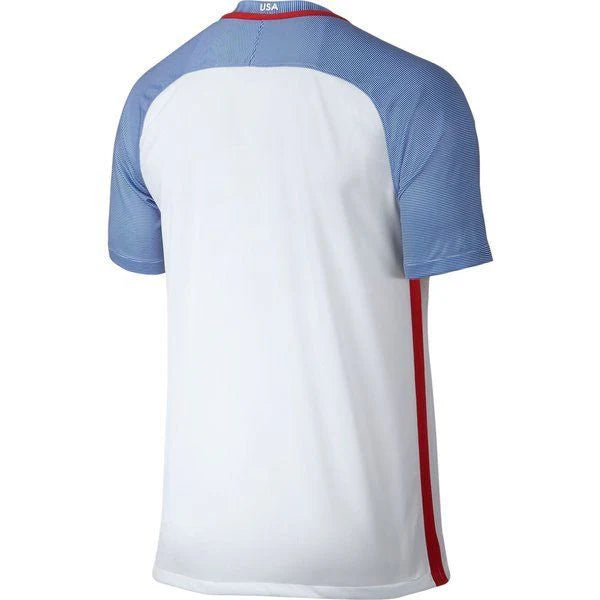 Nike USMNT 16 Stadium Home Mens Jersey White Blue