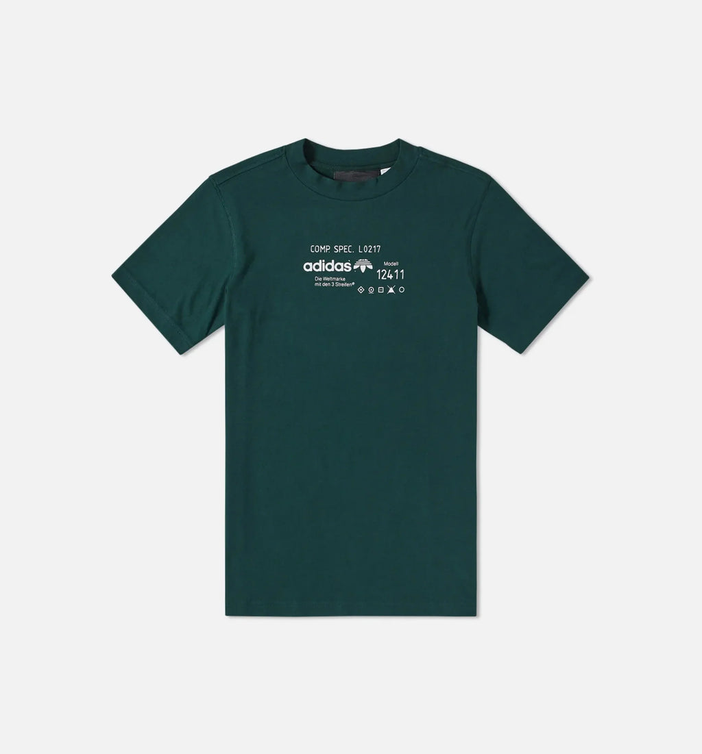 Alexander Wang X adidas Collection AW Graphic Mens Shirt Green Green