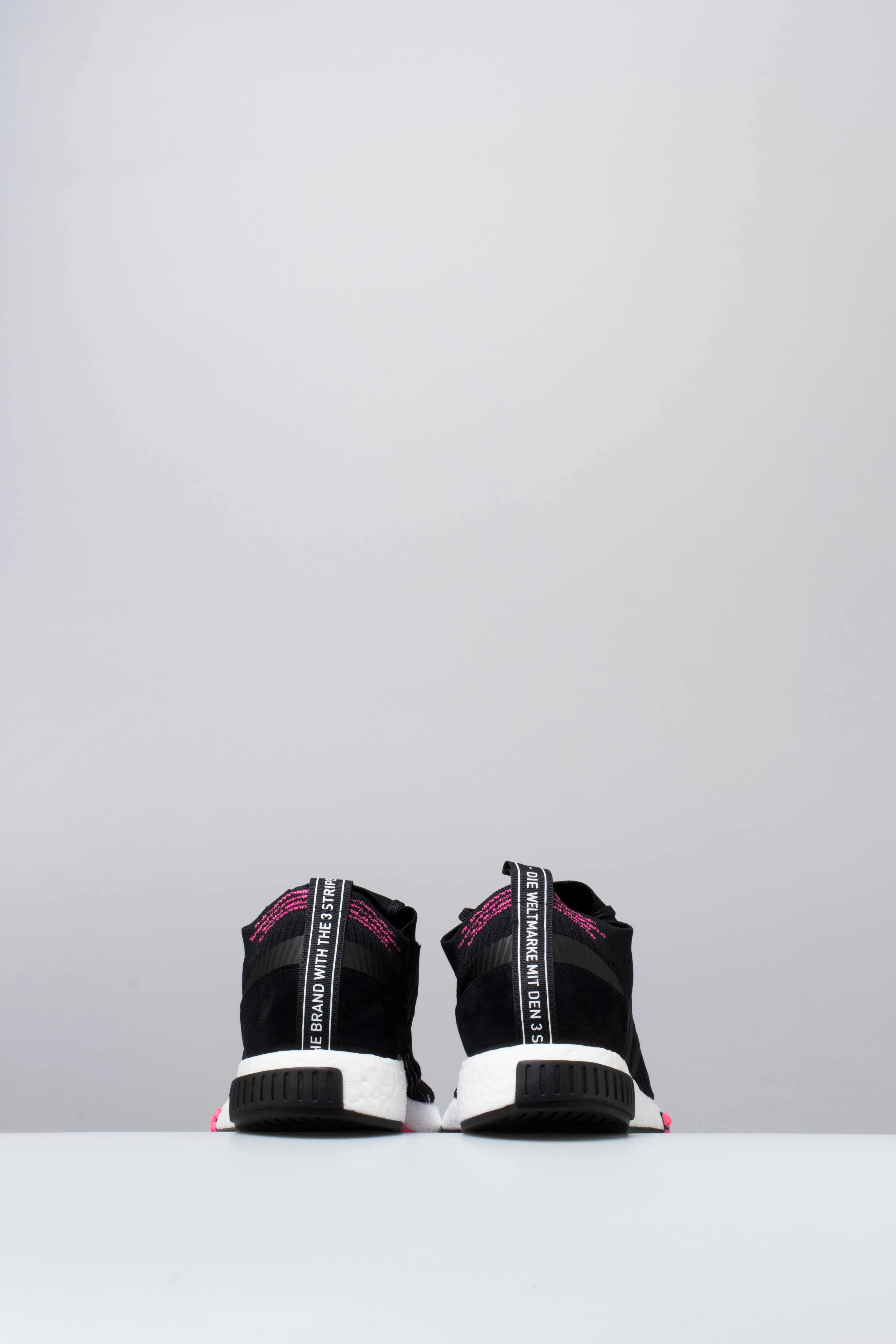 NMD Racer OG Mens Shoe Core Black Solar Pink