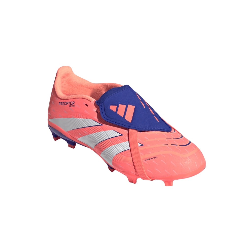 adidas Predator League Fold Over Tongue FG MG Youth Soccer Cleats Orange White