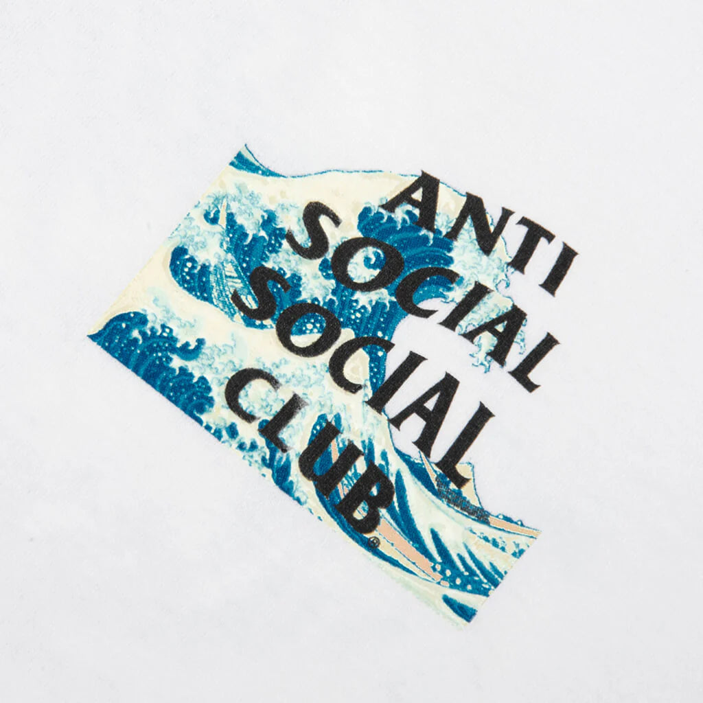 Tonkatsu The Great Wave Tee White