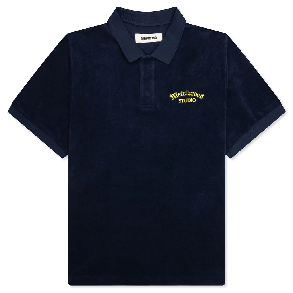 Medieval Terry Polo Navy