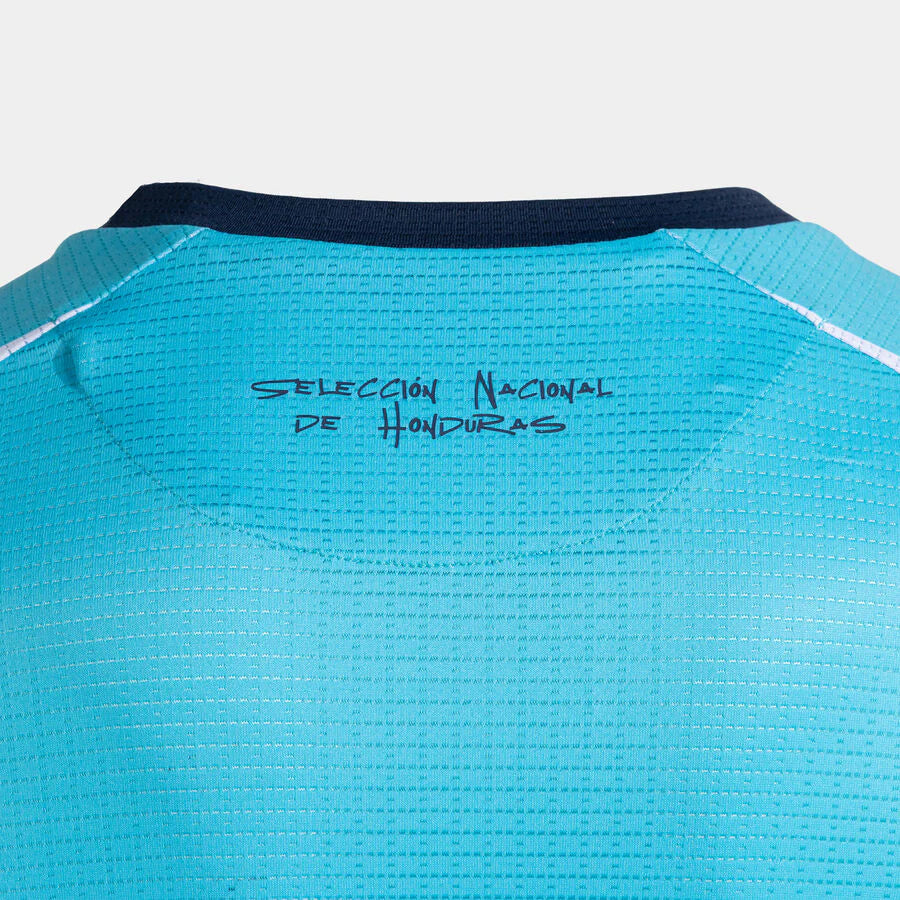 Joma Honduras Away Mens Soccer Jersey 26 Sky Blue White