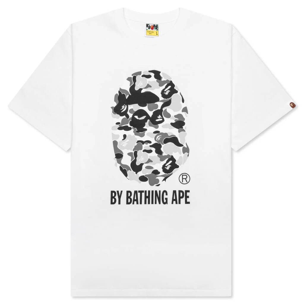 ABC Camo By Bathing Ape Tee White Grey