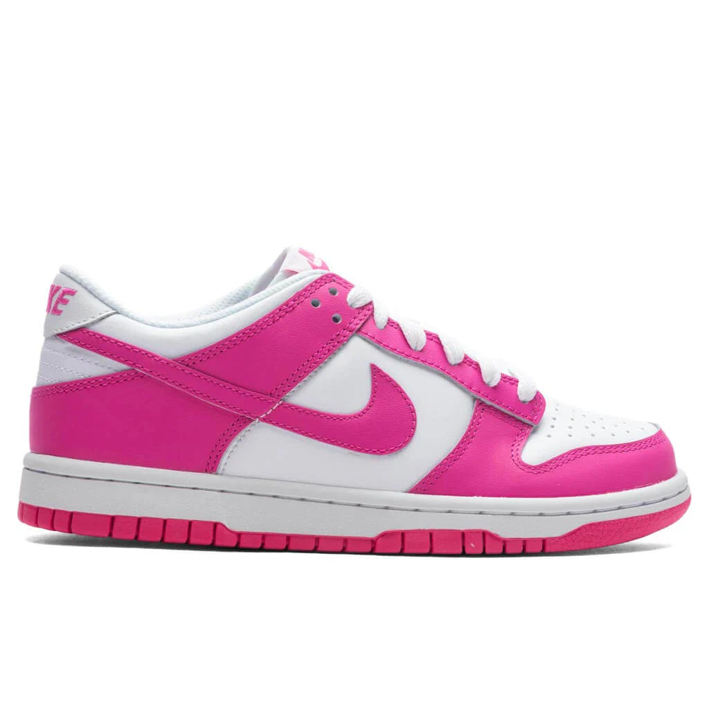 Dunk Low GS White Laser Fuchisa