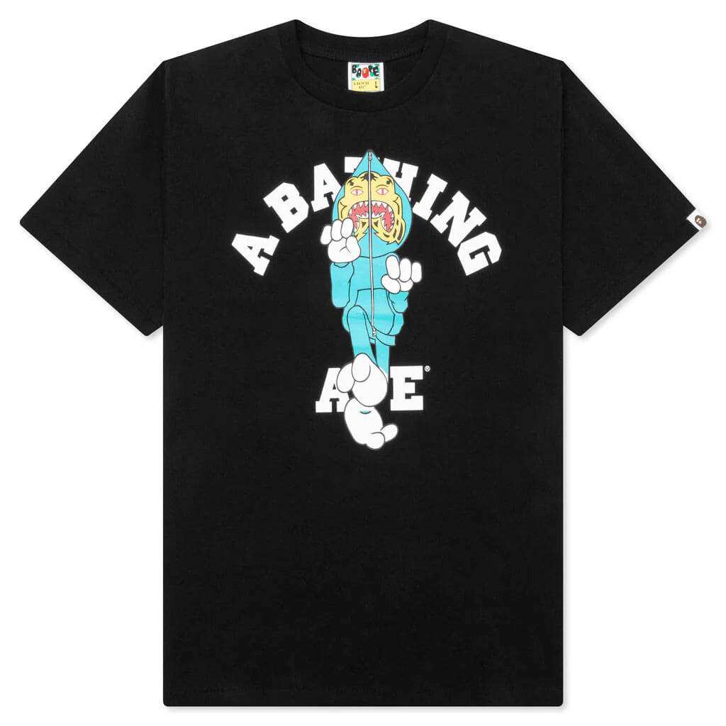 Tiger Milo College Tee Black