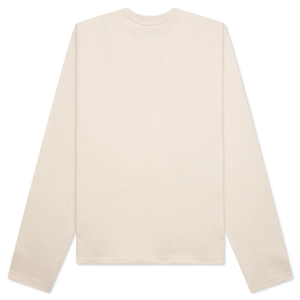 Holiday HTG Raw Edge Pullover Bone