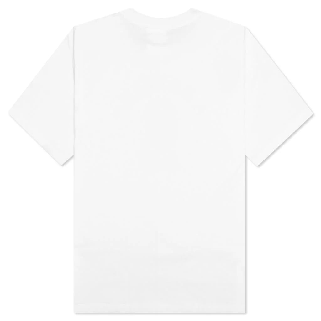 Bape Logo Monogram By Bathing Ape Tee White Navy