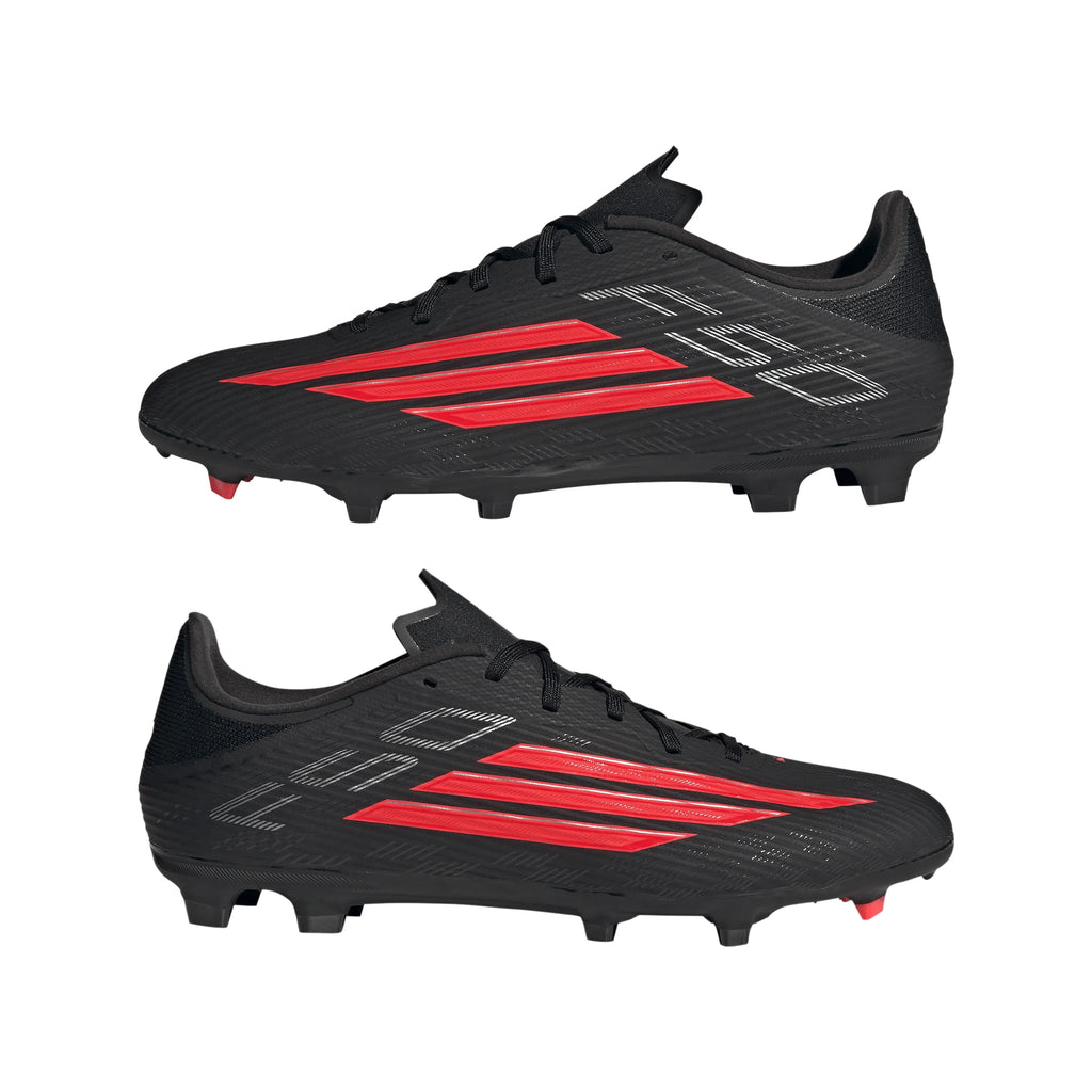 adidas F50 League FG MG Firm Ground Multi Ground Mens Soccer Cleats Black Red