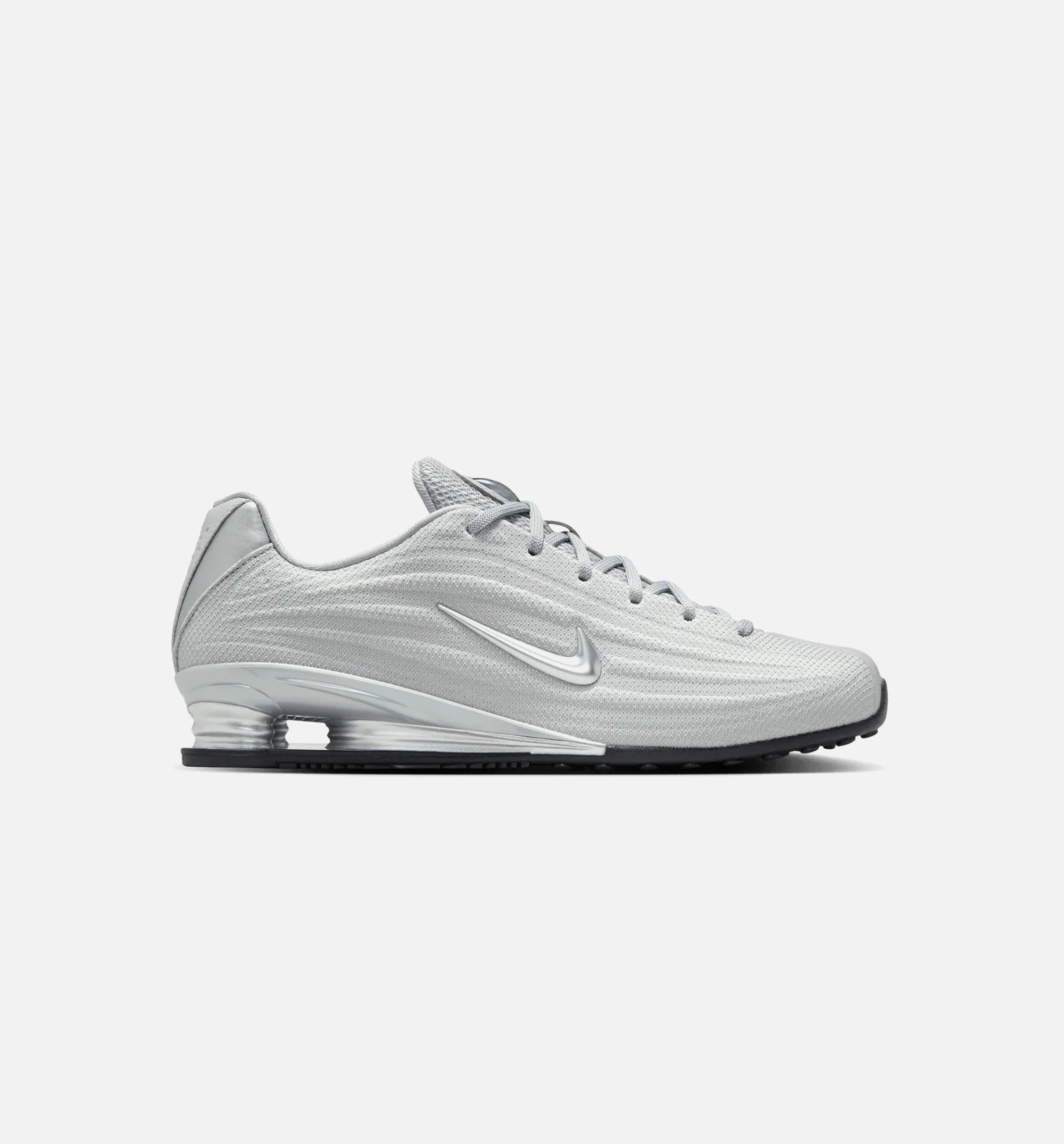 Shox Z Womens Lifestyle Shoe Silver Black Metallic Silver
