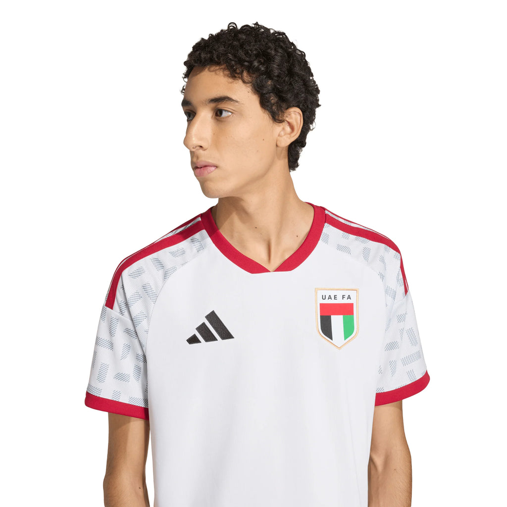 adidas United Arab Emirates Home Mens Soccer Jersey 2026 White