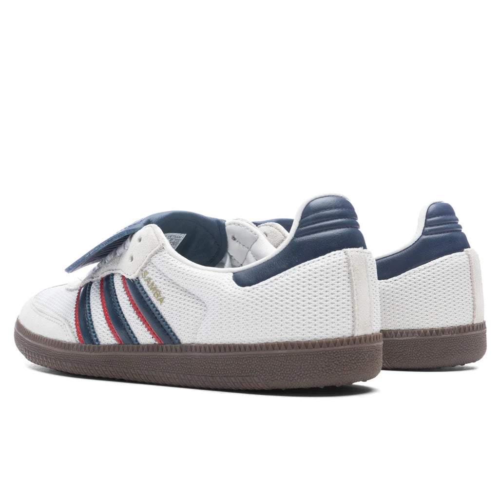 Samba LT Crystal White Dark Blue Gum