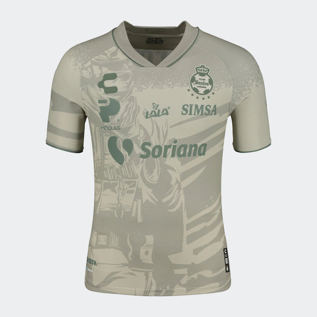 Charly Mens Call of Duty Santos Third Jersey 23