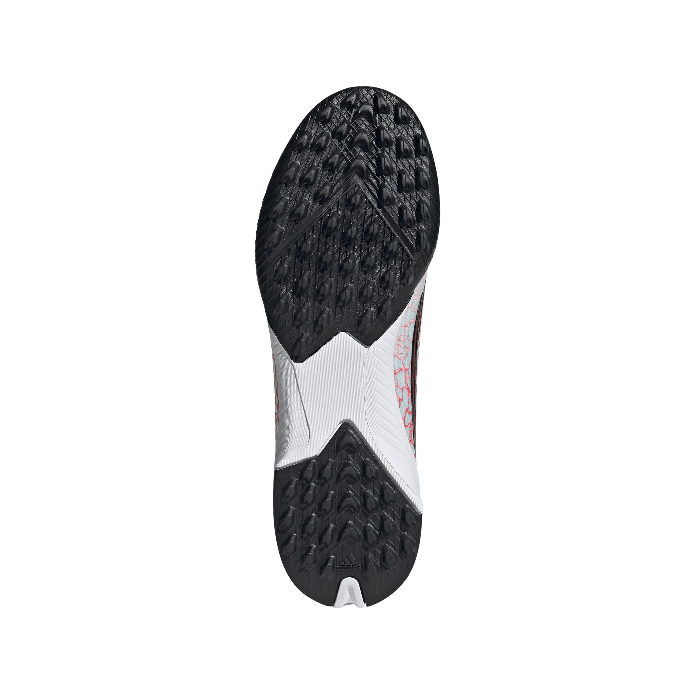 adidas F50 League Laceless TF Turf Youth Soccer Cleats White Black Red