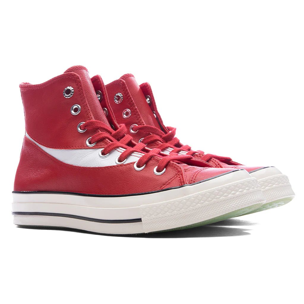 Converse x Coca Cola Chuck 70 Leather Racing Red Egret Black