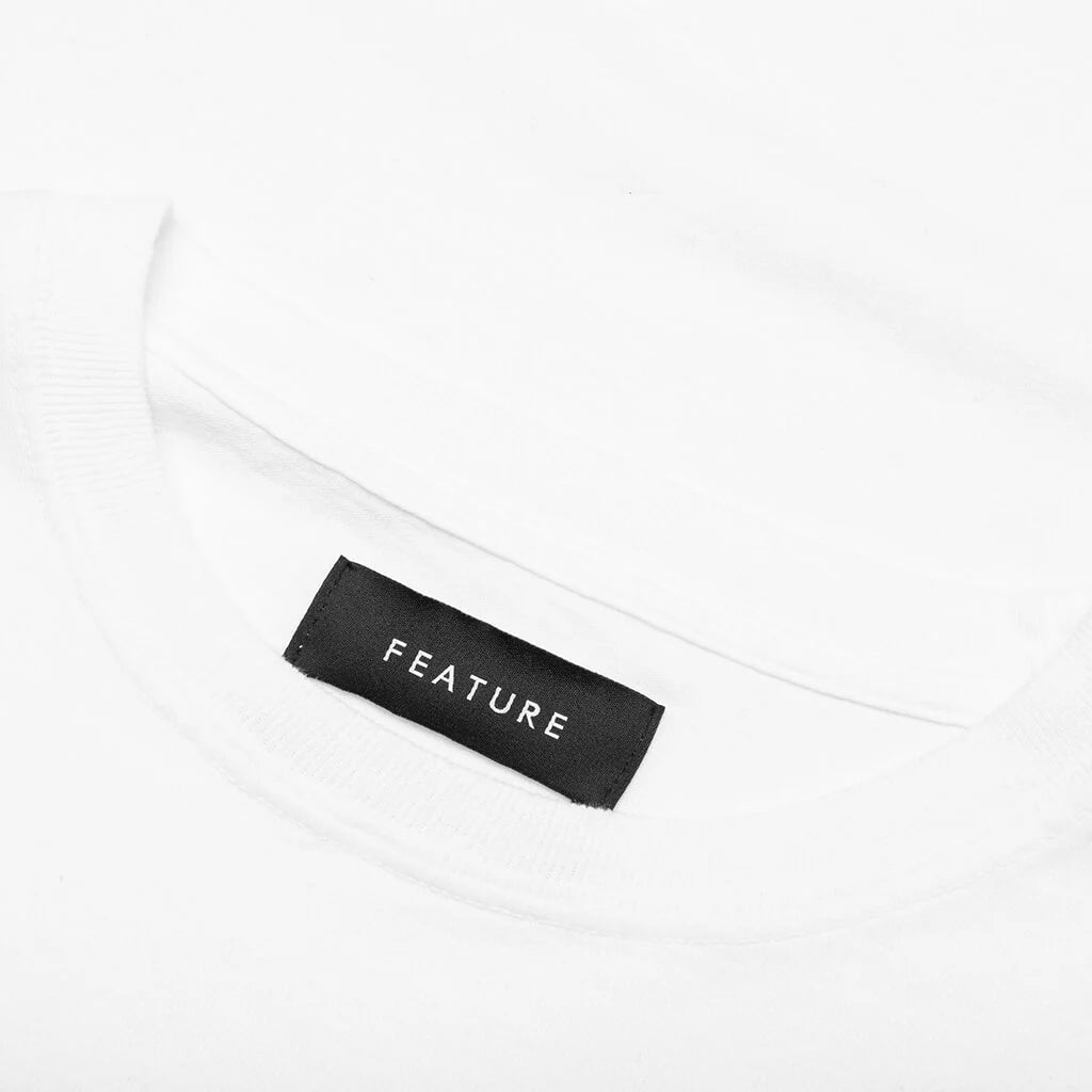 NBA All Star 23 L S Tee White
