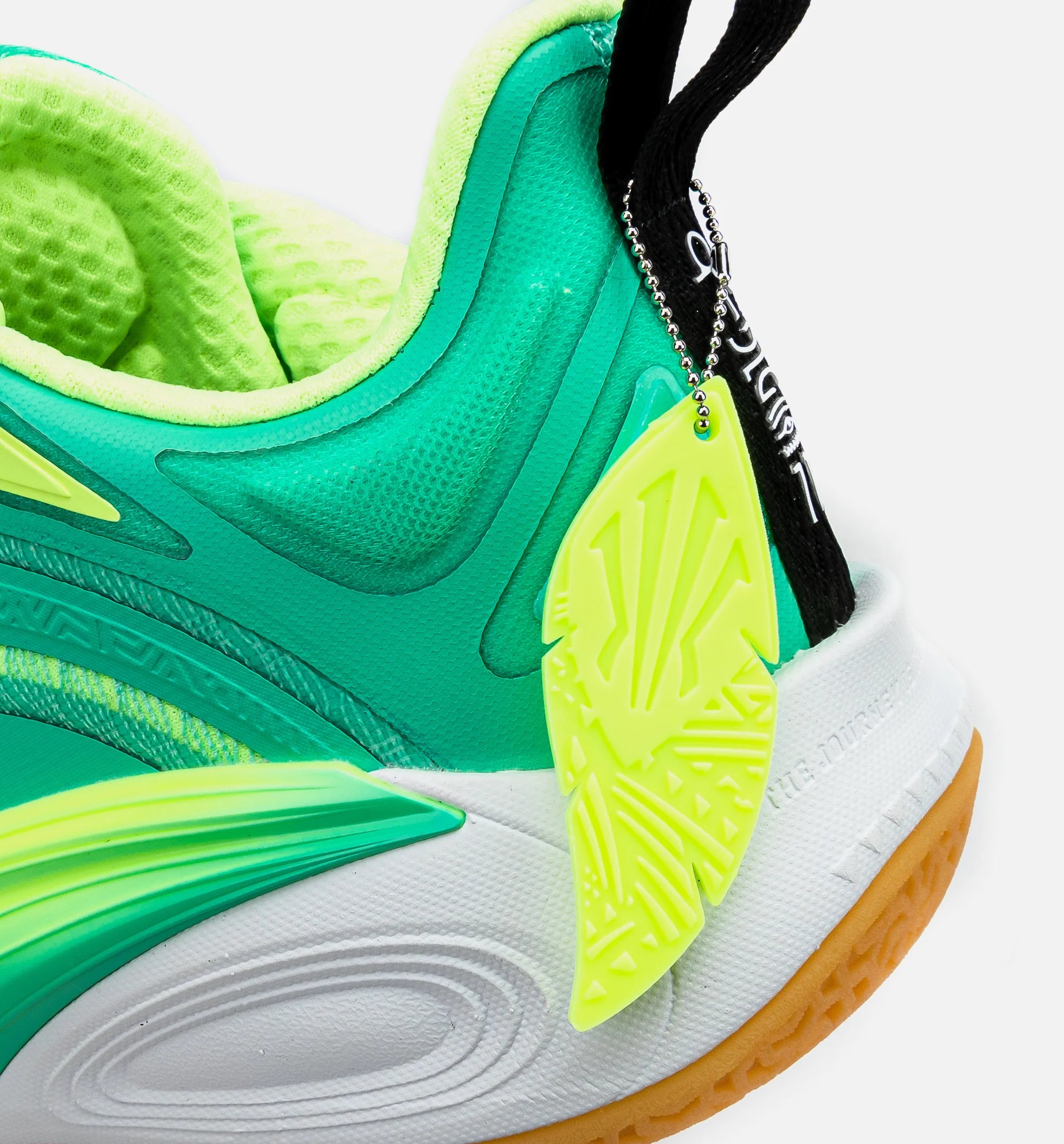 Kai 1 Green Grails Mens Basketball Shoe Green Yellow Free Shipping