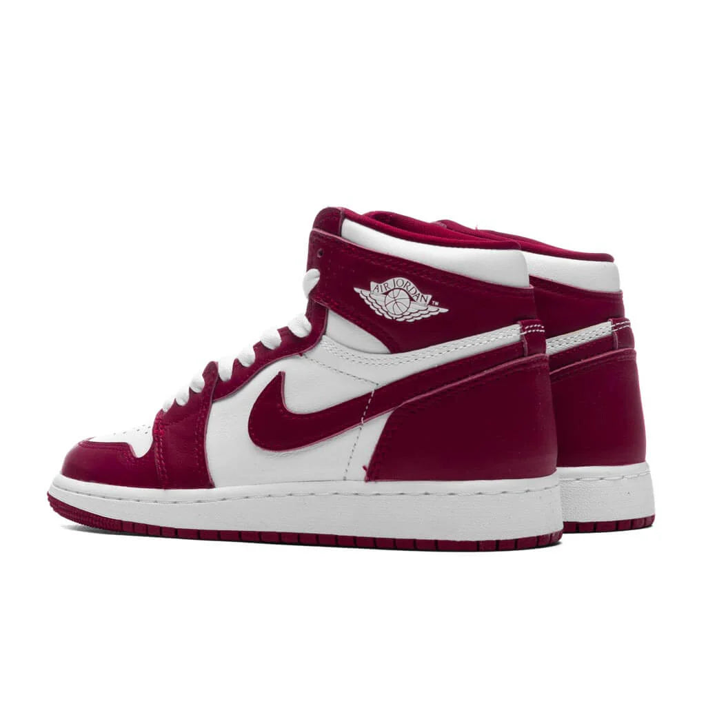 Air Jordan 1 Retro High OG GS White Team Red