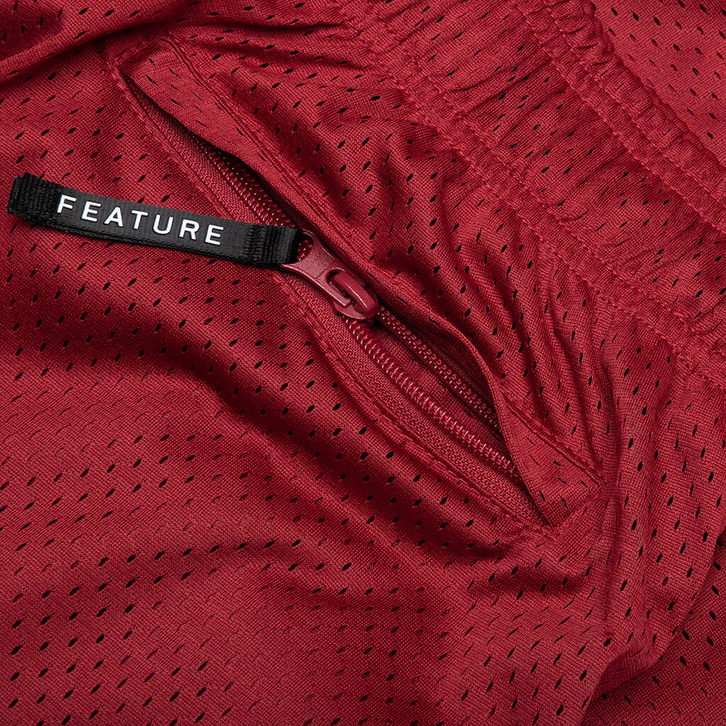 West Mesh Shorts Red