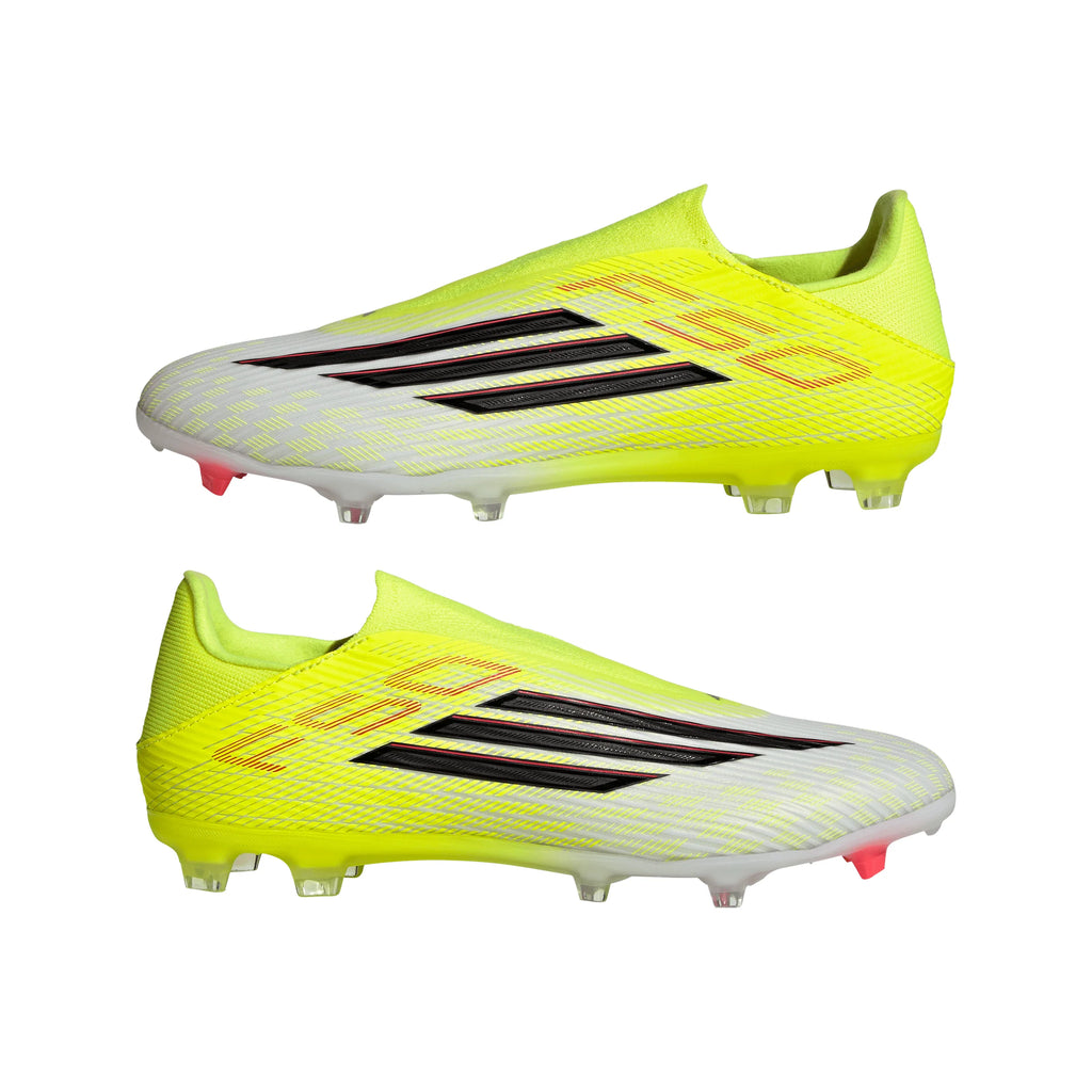 adidas F50 League Laceless FG MG Firm Ground Multi Ground Mens Soccer Cleats Yellow