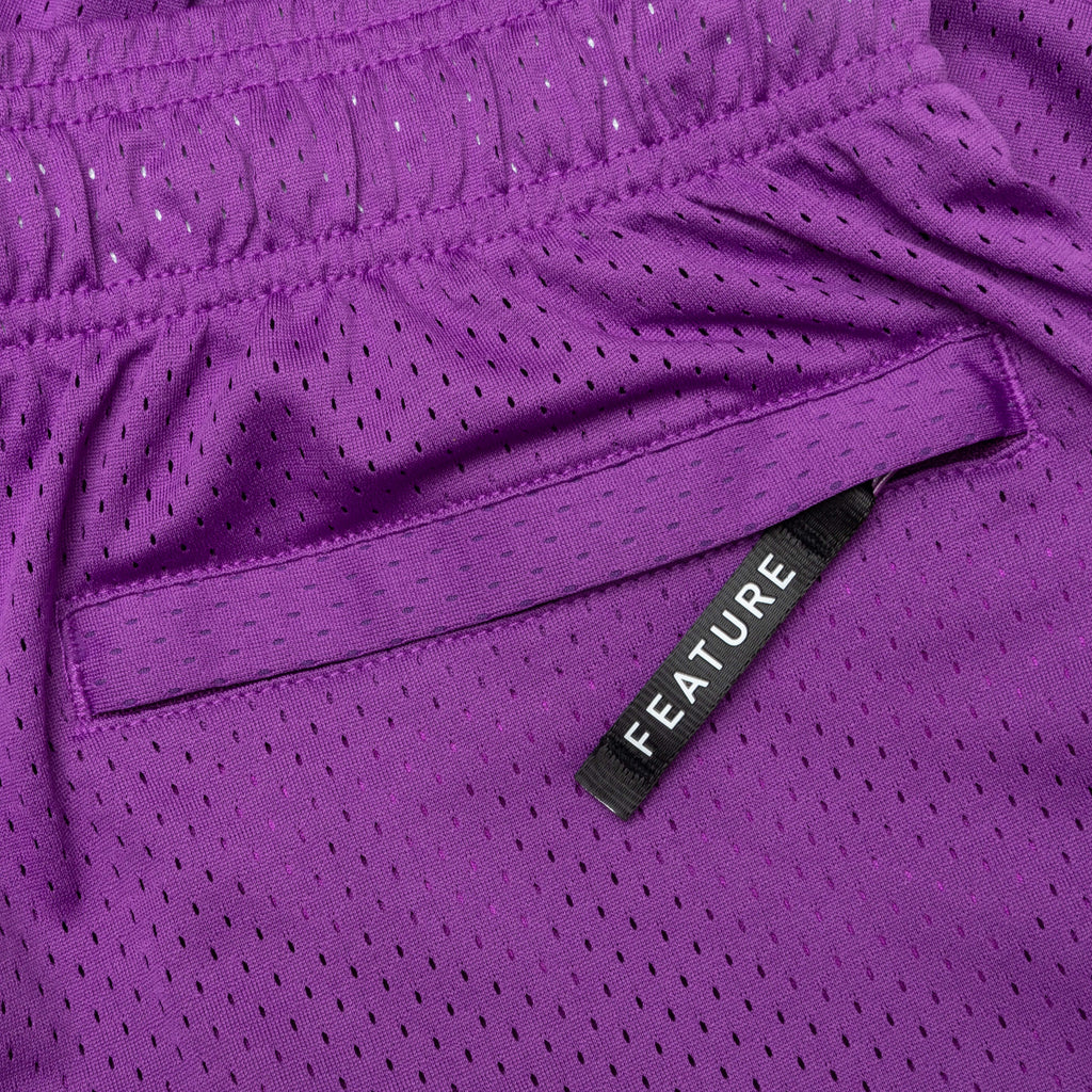West Mesh Shorts Purple