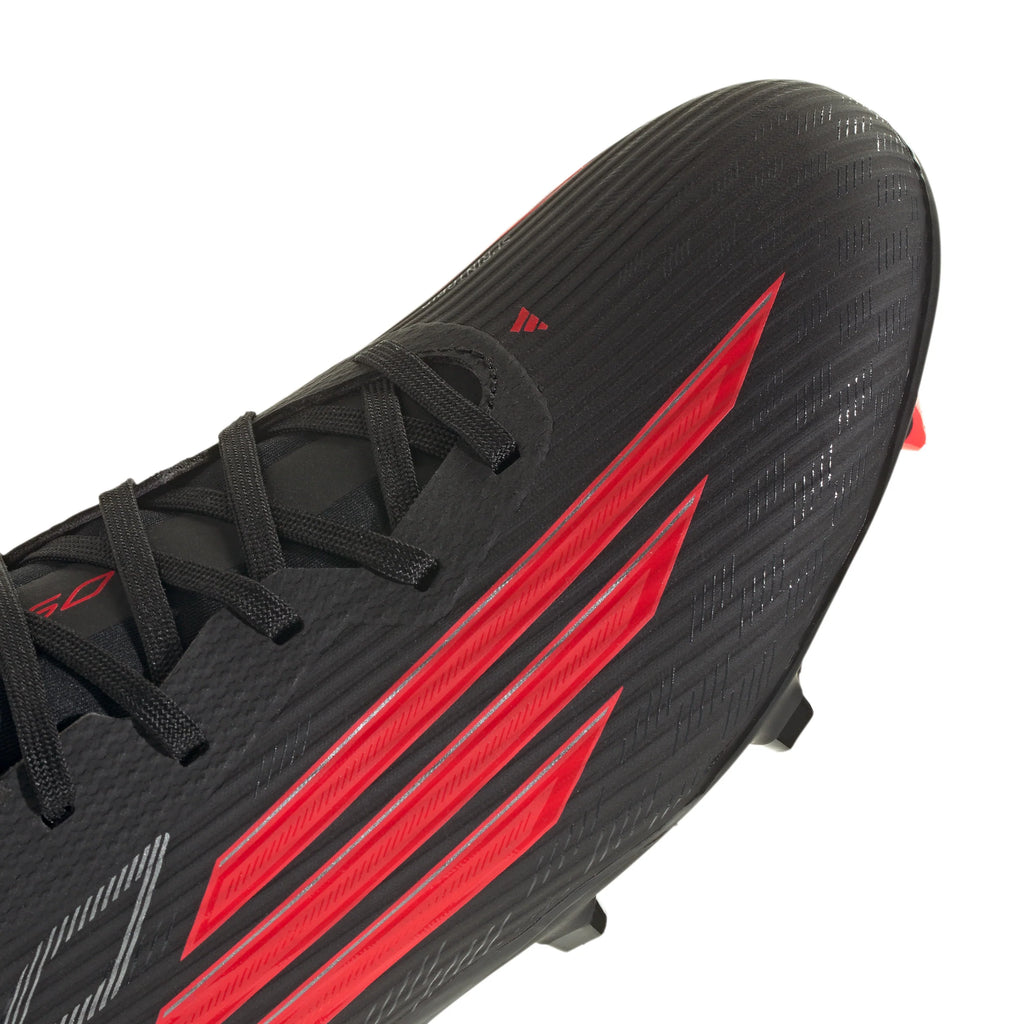 adidas F50 League FG MG Firm Ground Multi Ground Mens Soccer Cleats Black Red