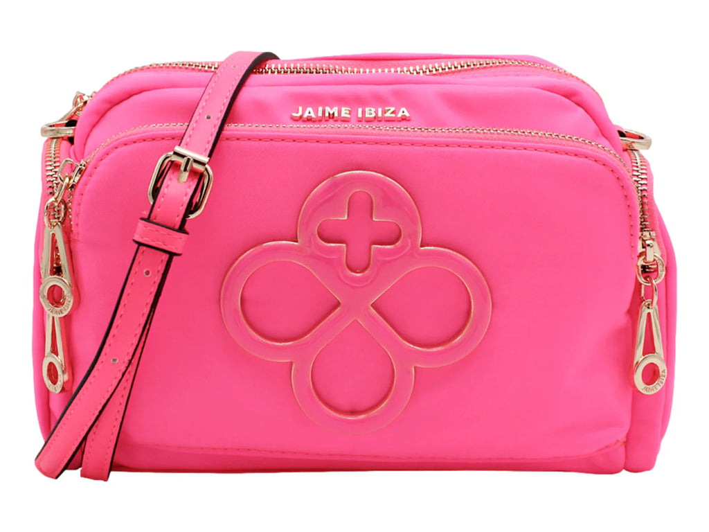 Bolso Bandolera Jaime Ibiza Rosa Neón para Mujer