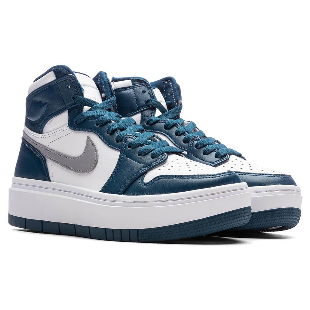 Womens Air Jordan 1 Elevate High Sky J Fr Blue Light Steel Grey White