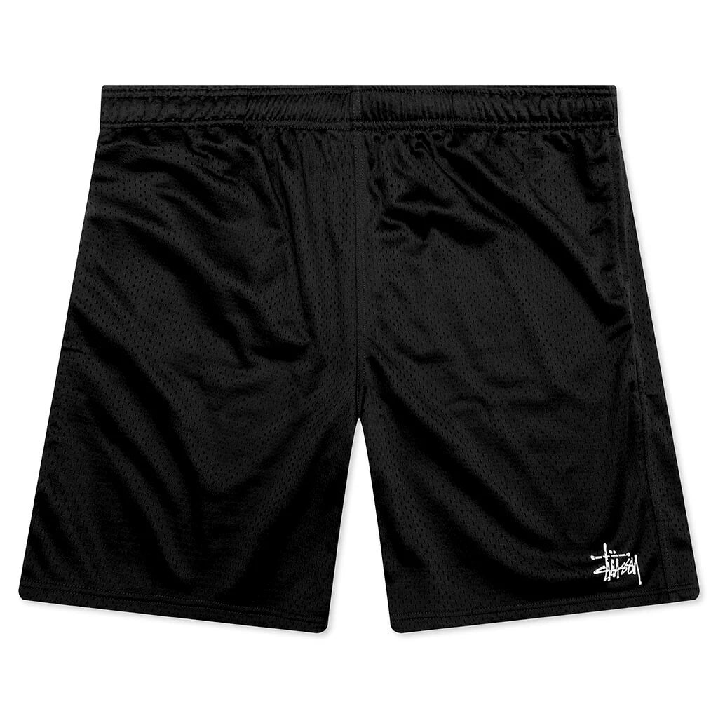 Mesh Basic Shorts Black