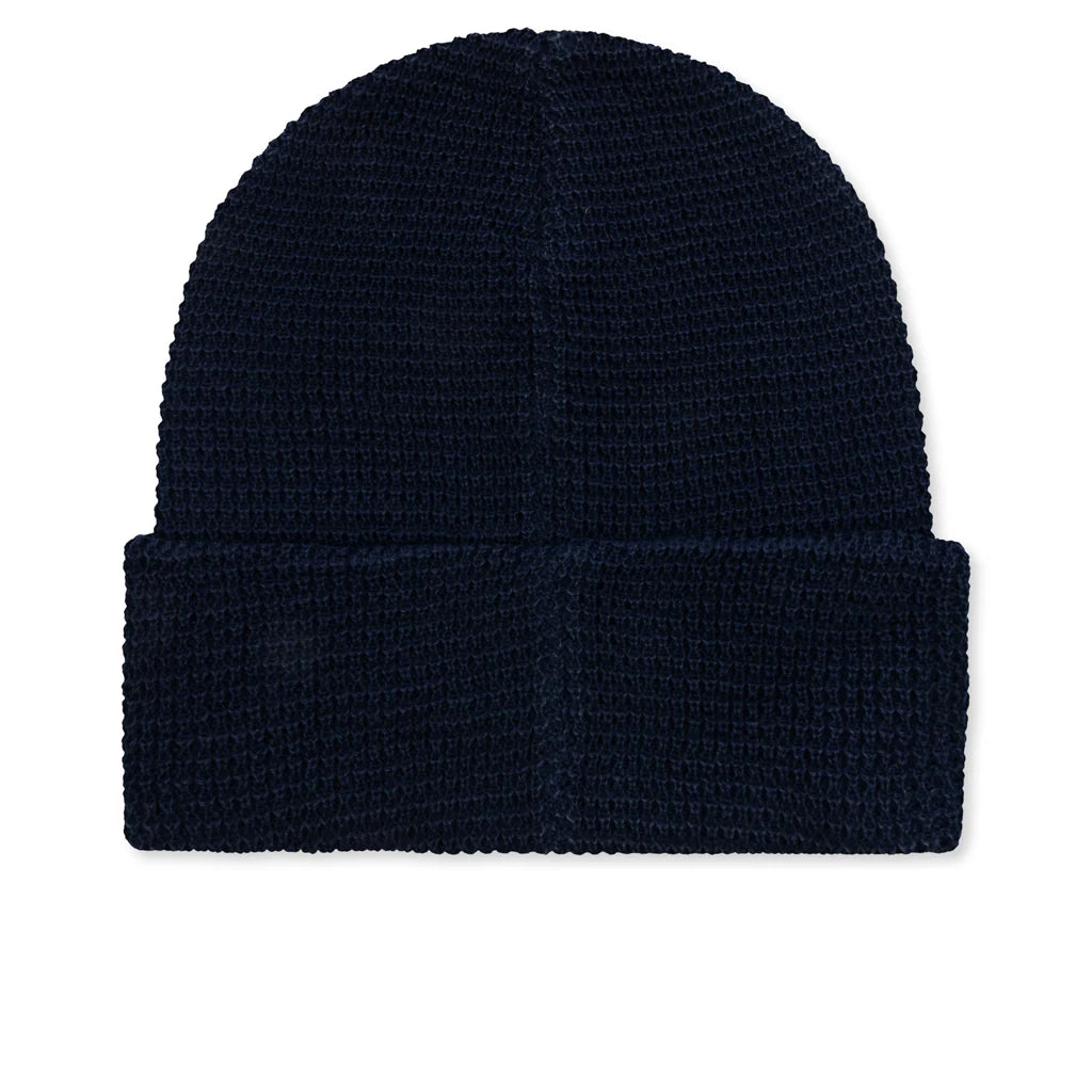 Waffle Beanie Navy