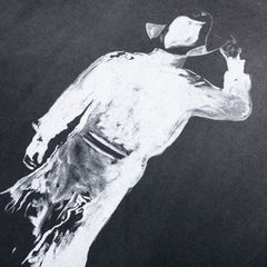Wild West Tee Sun Faded Washed Black