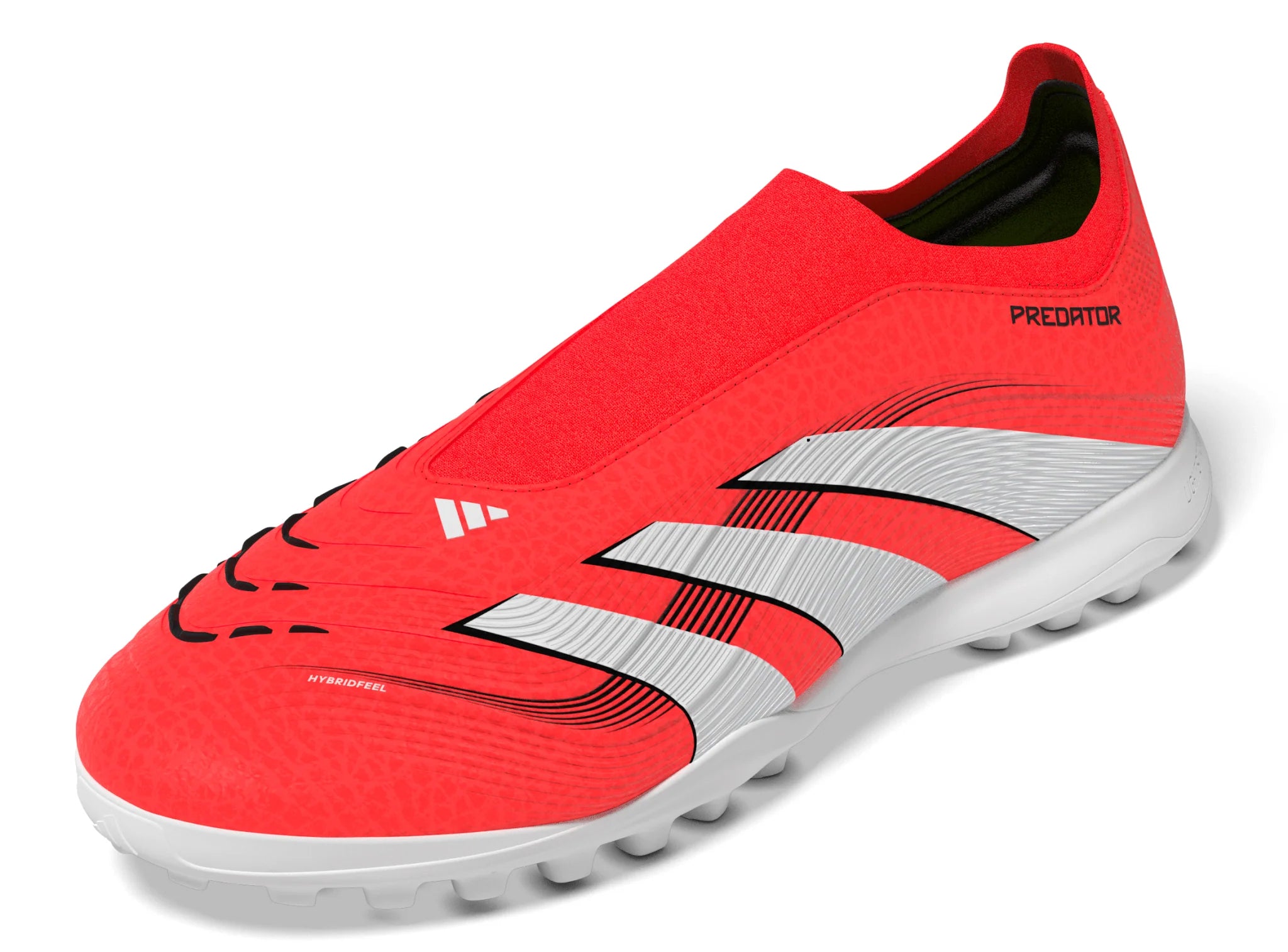 adidas Predator League Laceless Turf Boots Red White