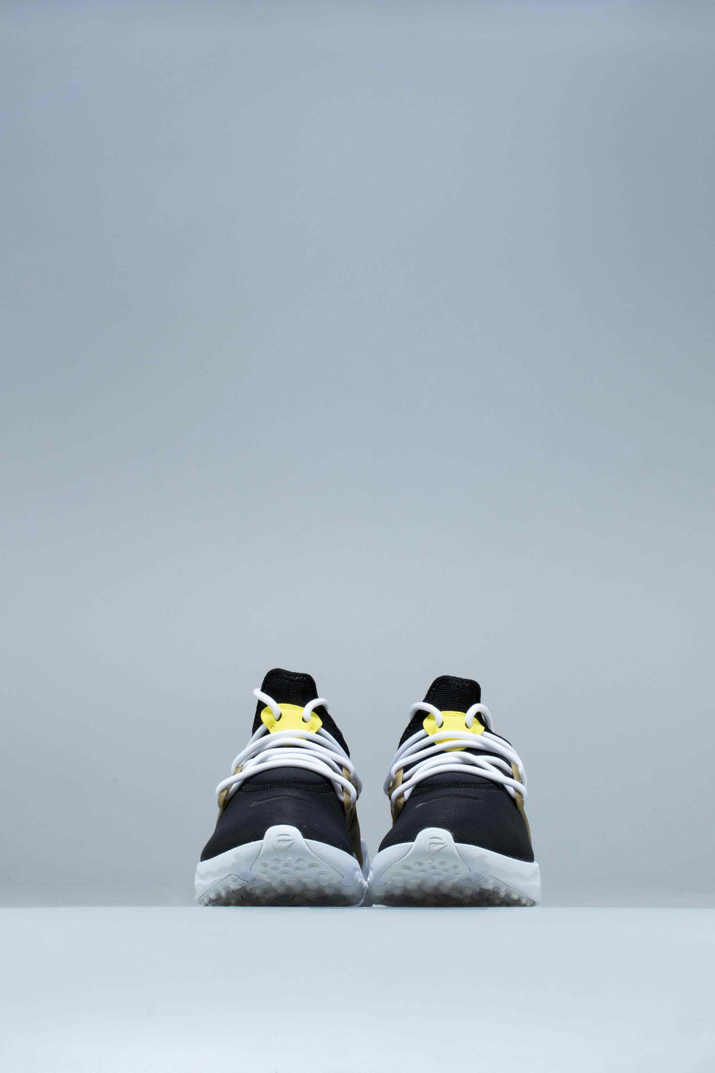 React Presto Mens Running Shoe Black Yellow