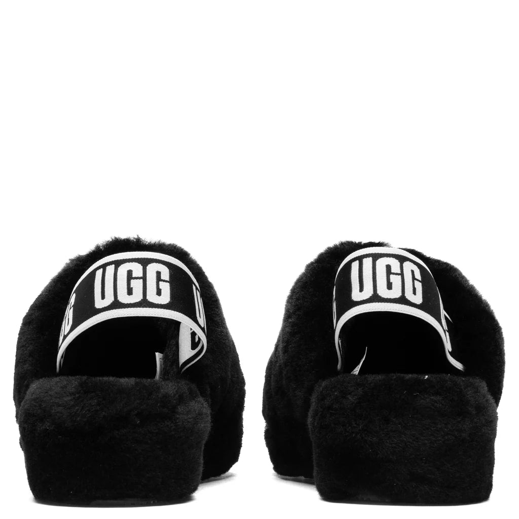 Womens Fluff Yeah Slide Black