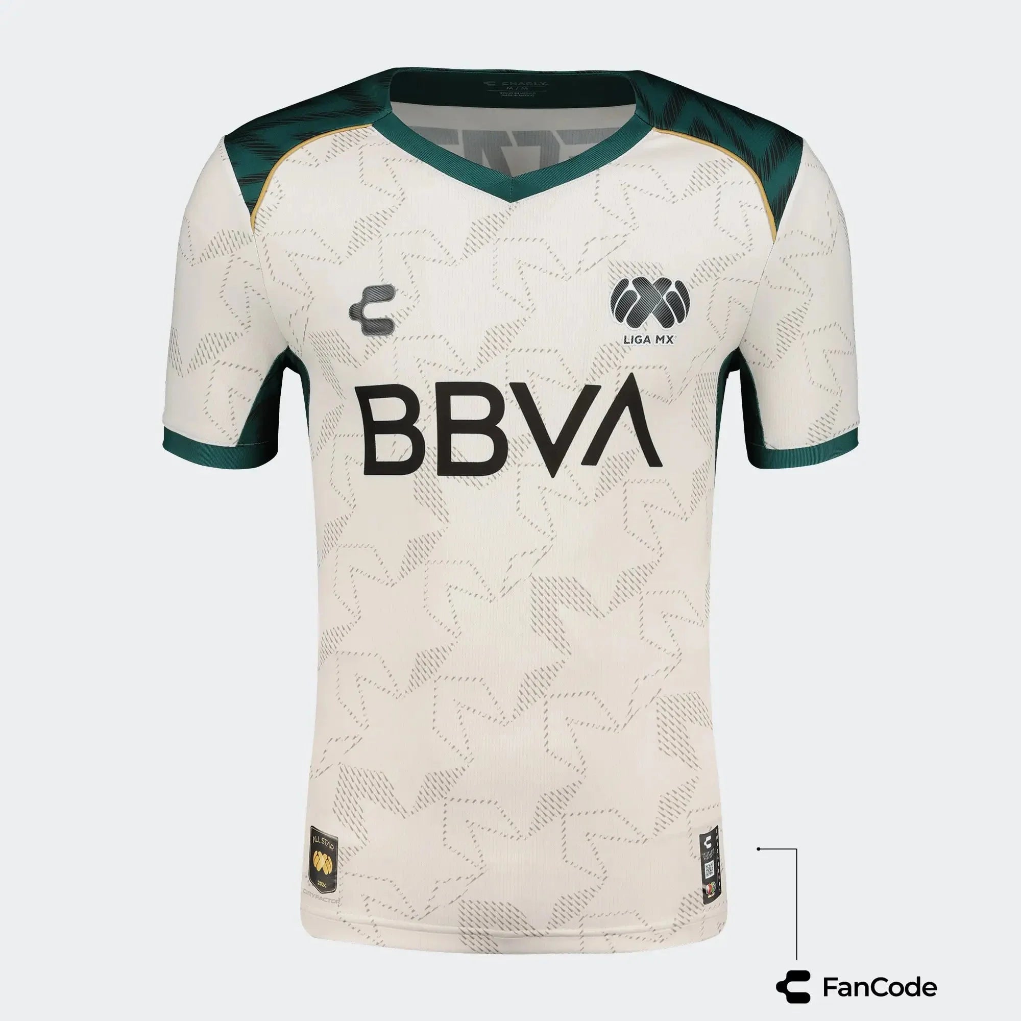 Charly Liga MX All Star Game Authentic Jersey 24 White Green