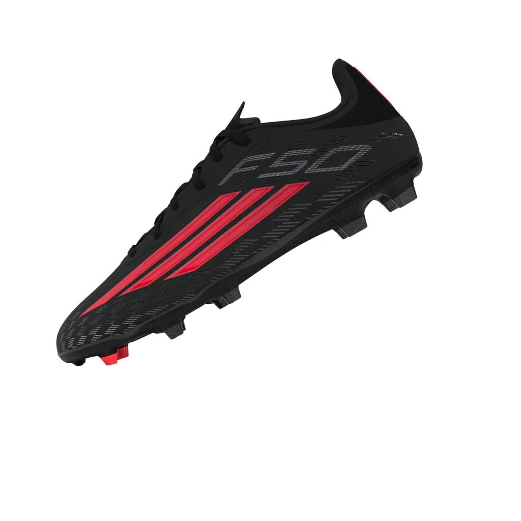 adidas F50 League FG MG Firm Ground Multi Ground Mens Soccer Cleats Black Red