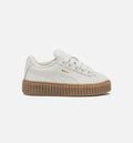 Fenty Creeper Phatty Earth Tone Preschool Lifestyle Shoe Warm White Gold Gum