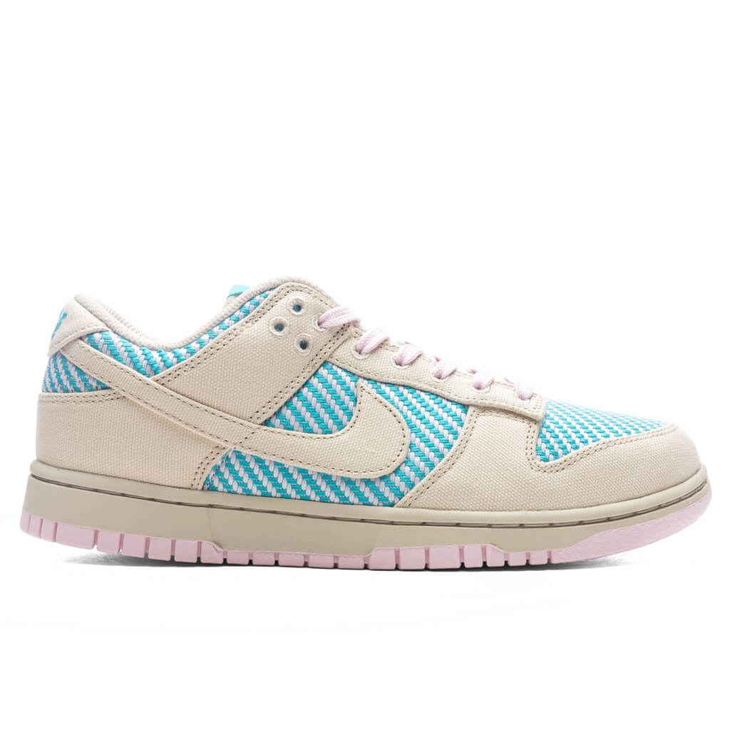 Womens Dunk Low Multi Color Sanddrift Dusty Cactus
