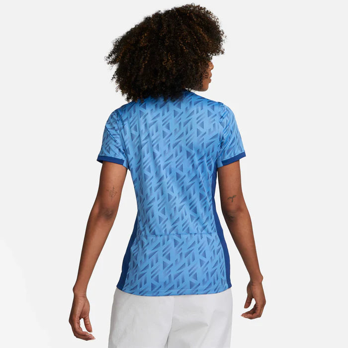 Nike England Away Womens Jersey 23 Coast Gym Blue White