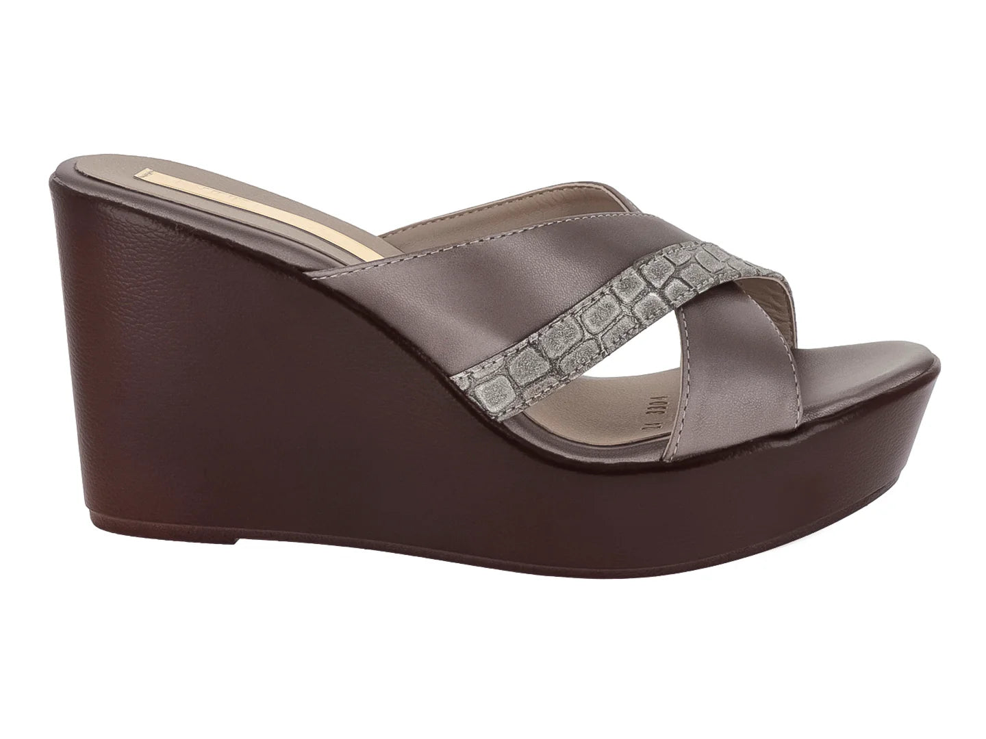 Sandalias Paulie Plataforma Color Plomo para Mujer