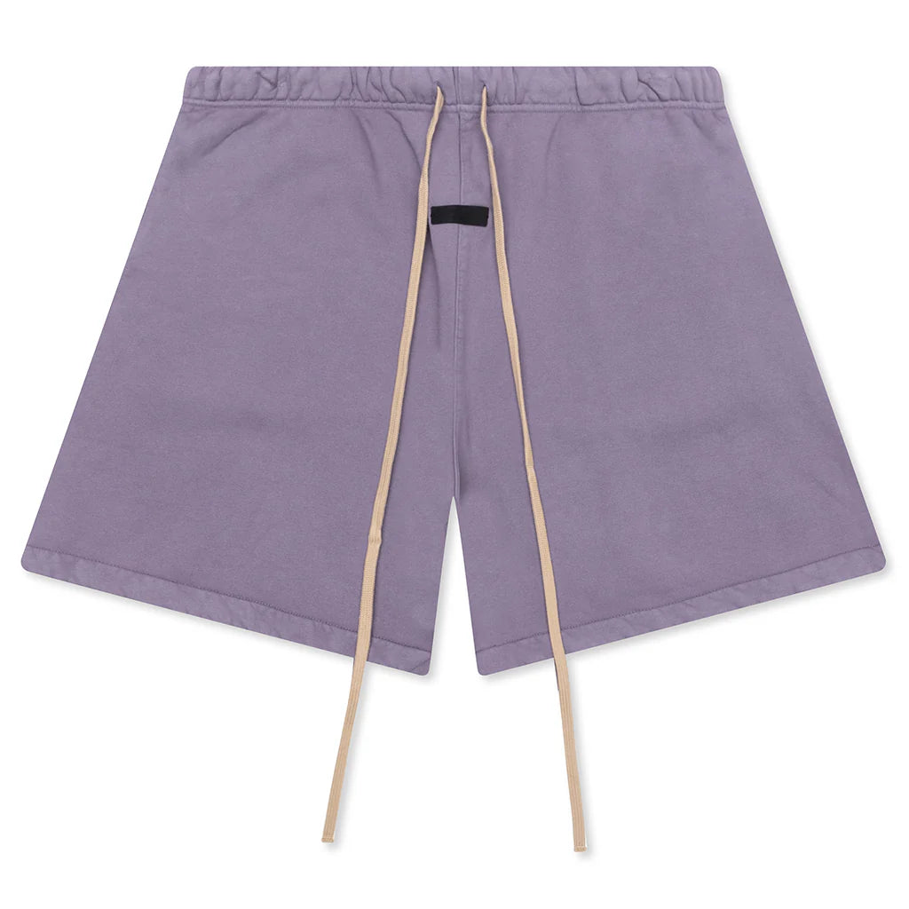 Heavy Fleece Soccer Short Lavender