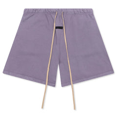 Heavy Fleece Soccer Short Lavender