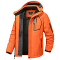 Mens Orange Skiing Jackets
