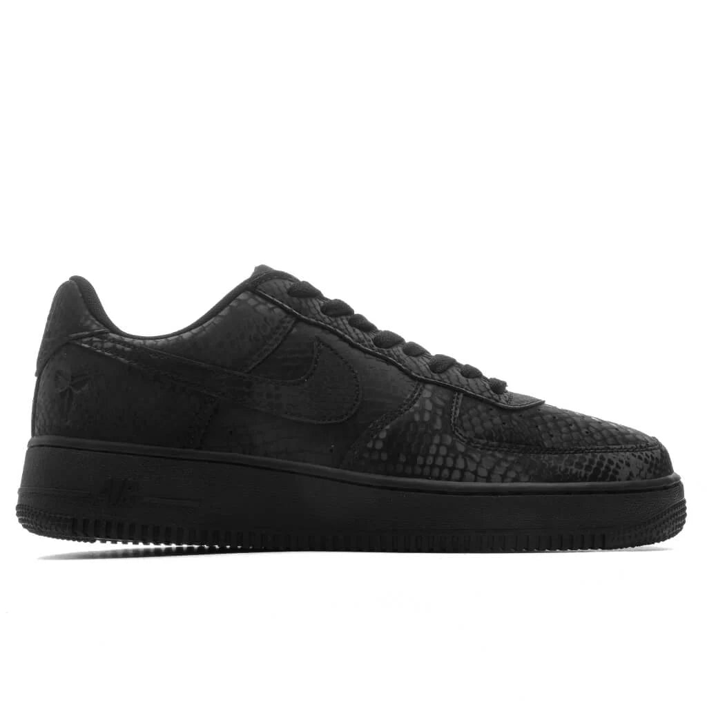 Nike x Kobe Bryant Air Force 1 Low Triple Black Black Black