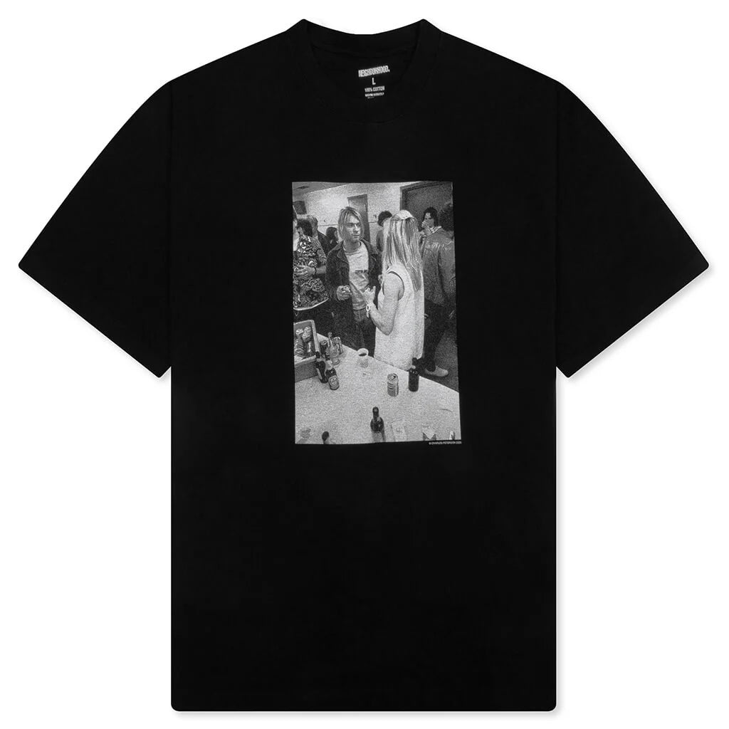 Neighborhood x Charles Peterson S S Tee 2 Black