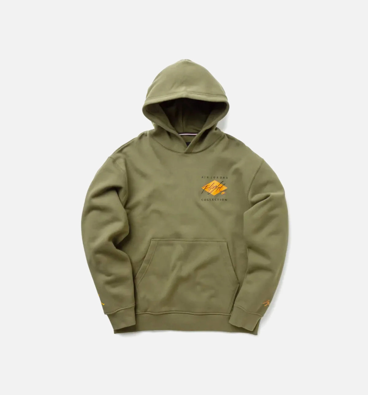 Essentials Graphics Pullover Mens Hoodie Olive