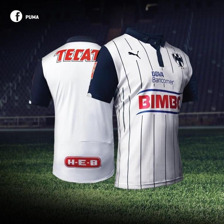 PUMA Monterrey Third Jersey 15 White Navy
