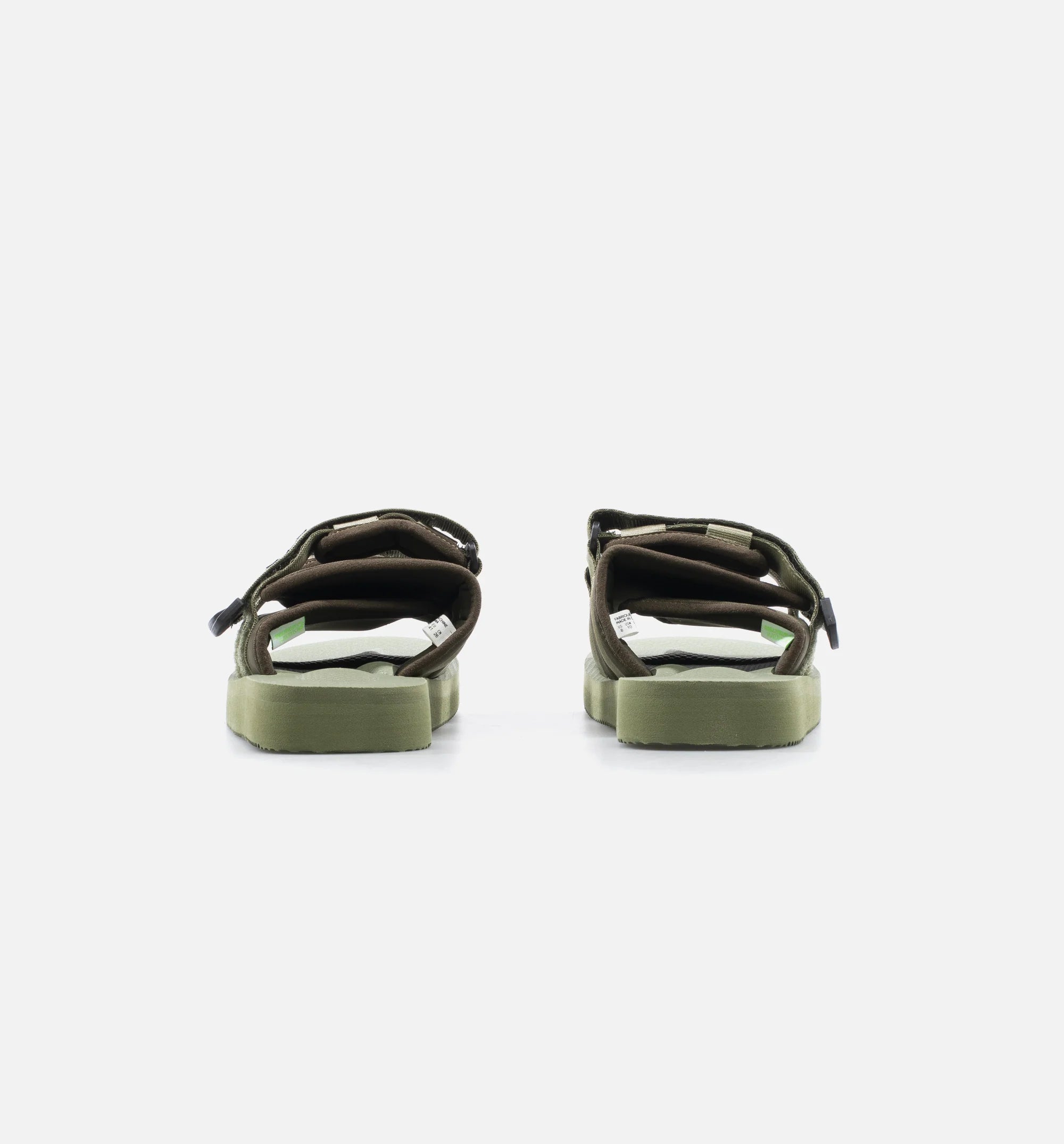 Double Strap Moto Cab Mens Lifestyle Slide Sandal Olive