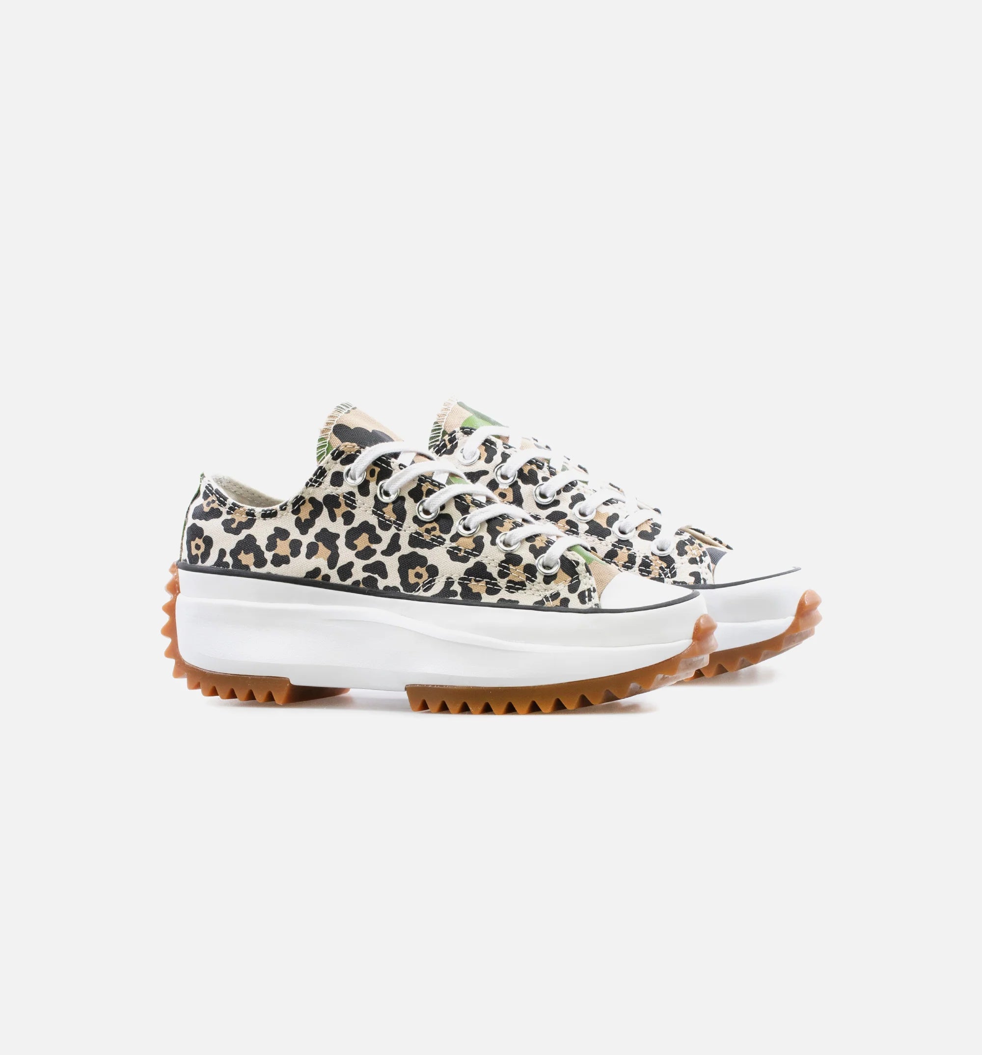 Run Star Hike Low Top Mens Lifestyle Shoe White Leopard
