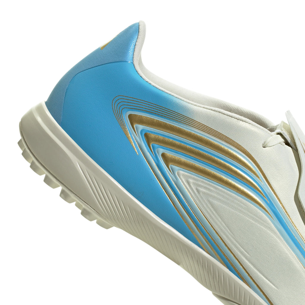 adidas F50 Messi League Turf Mens Soccer Cleats Ivory Blue